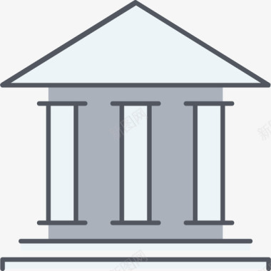 银行财务13彩色图标图标