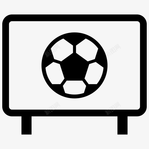 记分板足球进球图标svg_新图网 https://ixintu.com 记分板 足球 足球2 进球