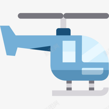 直升机10号机场飞机图标图标