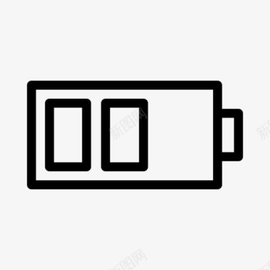 电池电池状态低电量图标图标