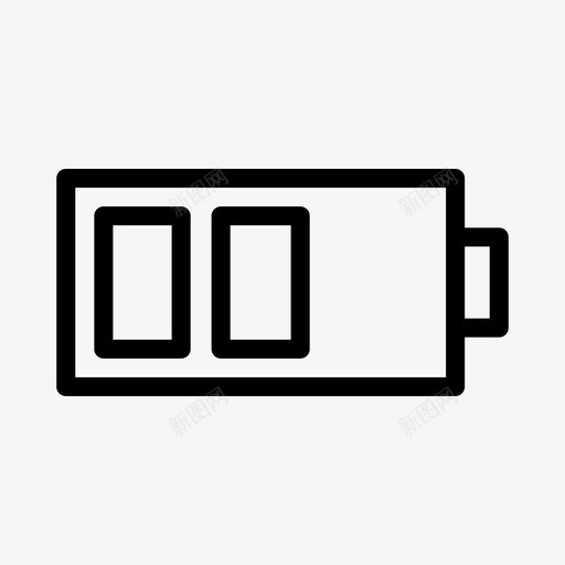 电池电池状态低电量图标svg_新图网 https://ixintu.com 低电量 低电量图标 电池 电池状态 网络用户图标