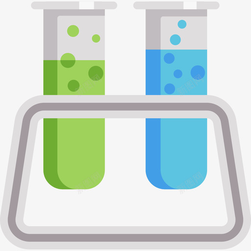 试管化学6扁平图标svg_新图网 https://ixintu.com 化学6 扁平 试管