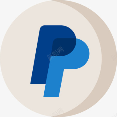 Paypal社交媒体22持平图标图标