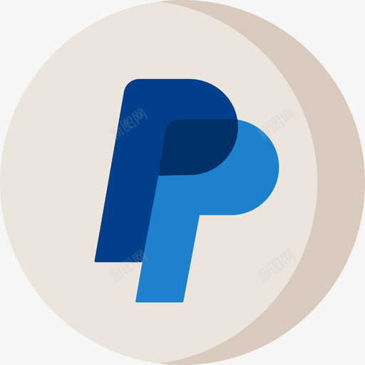 Paypal社交媒体22持平图标svg_新图网 https://ixintu.com Paypal 持平 社交媒体22