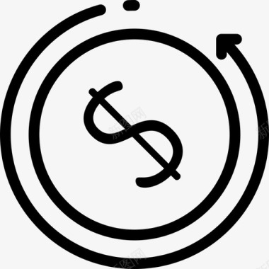 货币银行3直系图标图标