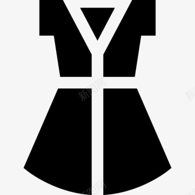 连衣裙时髦款式5填充图标图标