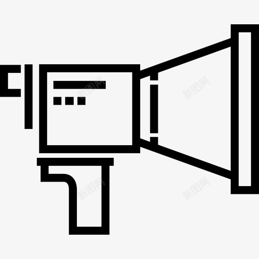 扩音器商务20直拨图标svg_新图网 https://ixintu.com 商务20 扩音器 直拨