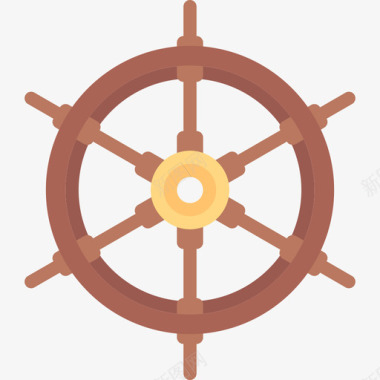 帆船管理2号扁平图标图标
