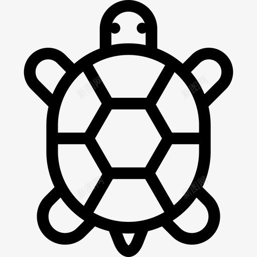 乌龟动物15直系图标svg_新图网 https://ixintu.com 乌龟 动物15 直系