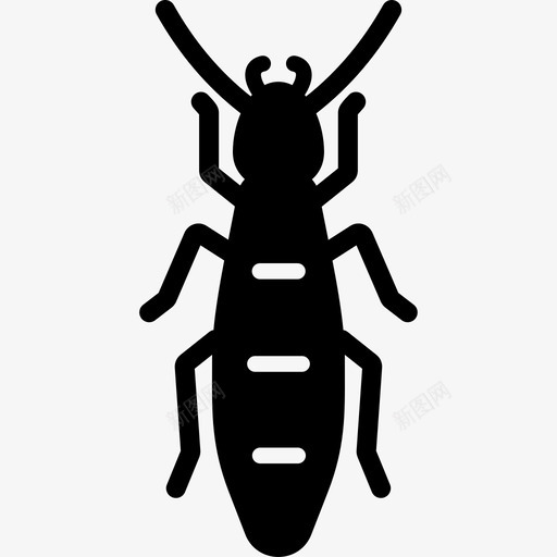 白蚁蚂蚁昆虫图标svg_新图网 https://ixintu.com 昆虫 白蚁 虫子 蚂蚁