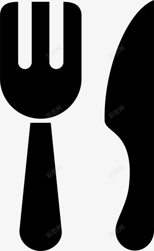 餐厅食物厨房图标svg_新图网 https://ixintu.com 刀 厨房 口袋 食物 餐厅