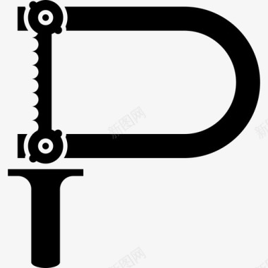 圆锯6号工具填充图标图标