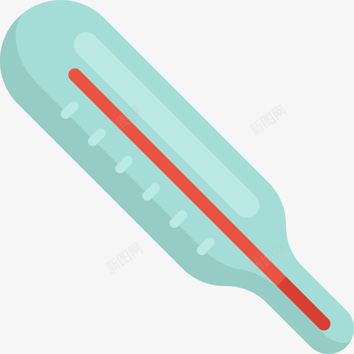 温度计医用20扁平图标svg_新图网 https://ixintu.com 医用20 扁平 温度计