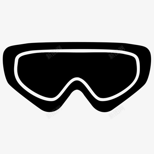 采购产品眼罩眼罩护目镜图标svg_新图网 https://ixintu.com 体育器材 奥林匹克器械 奥林匹克标志 护目镜 眼罩 采购产品眼罩