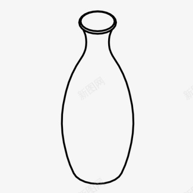 花瓶容器装饰品图标图标