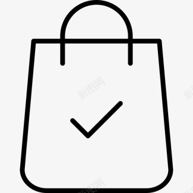 购物袋商业搜索引擎优化2线性图标图标