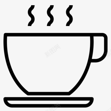 咖啡厅饮料茶图标图标