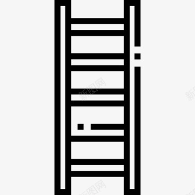 梯子建筑施工3直线图标图标