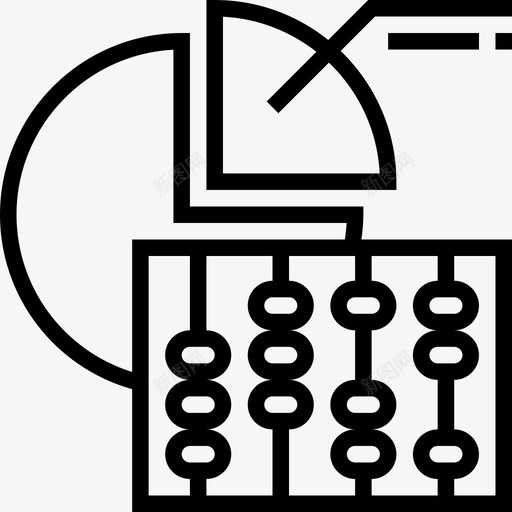 统计学统计分析线性图标svg_新图网 https://ixintu.com 线性 统计分析 统计学