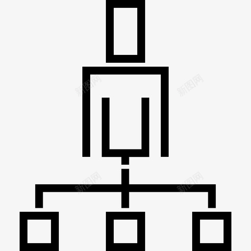组织业务20直线图标svg_新图网 https://ixintu.com 业务20 直线 组织