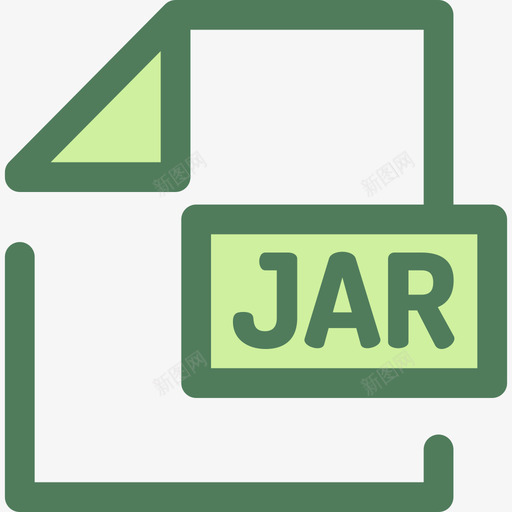 Jar文件和文件夹9verde图标svg_新图网 https://ixintu.com Jar verde 文件和文件夹9