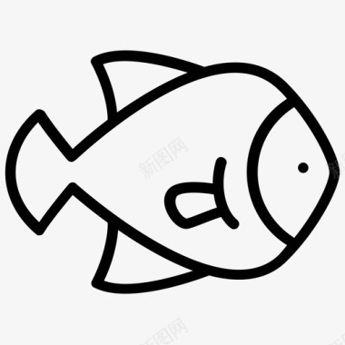 拉斯博拉鱼水族馆鱼淡水鱼图标图标
