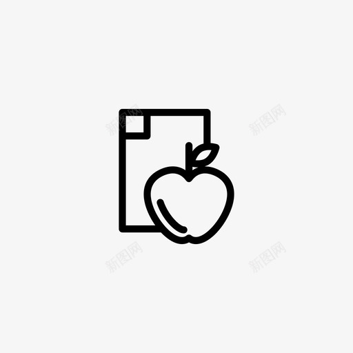 苹果_apple33svg_新图网 https://ixintu.com 苹果_apple33