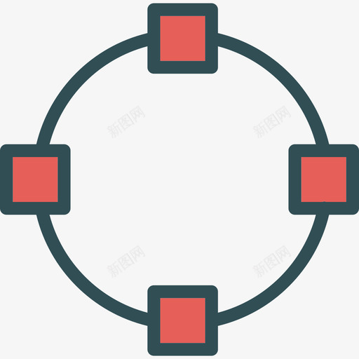 公制化接口3线性颜色图标svg_新图网 https://ixintu.com 公制化 接口3 线性颜色