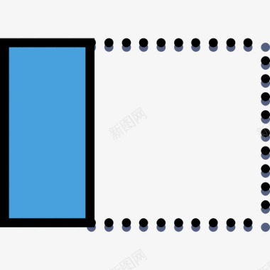 左对齐元素线颜色图标图标