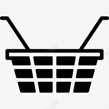 购物篮电子商务12满图标图标
