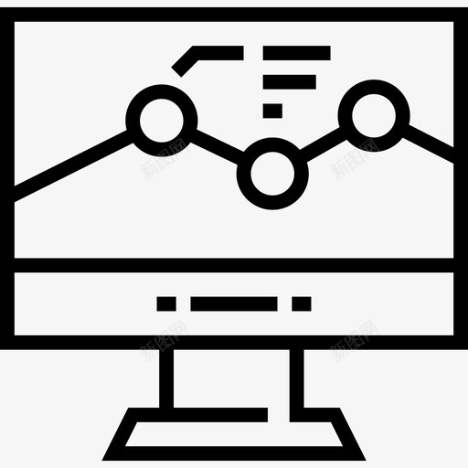 监控业务和战略2线性图标svg_新图网 https://ixintu.com 业务和战略2 监控 线性