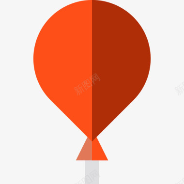 气球情人节15扁平图标图标