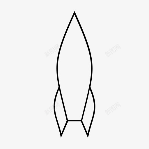 火箭子弹导弹图标svg_新图网 https://ixintu.com 子弹 导弹 射击 火箭 空中火箭