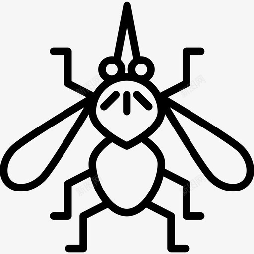 蚊子冒险直系图标svg_新图网 https://ixintu.com 冒险 直系 蚊子