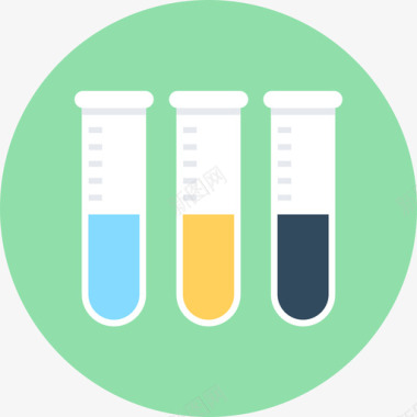 试管现代教育循环图标图标