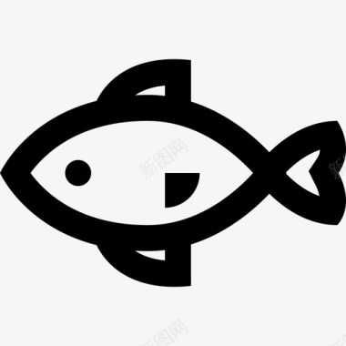 鱼食物套装4直系图标图标