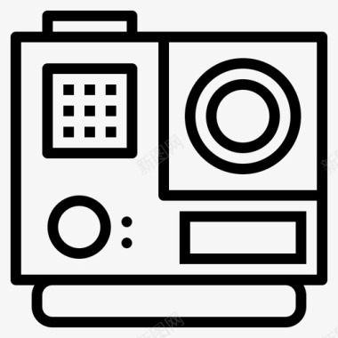 gopro摄像机数码相机图标图标