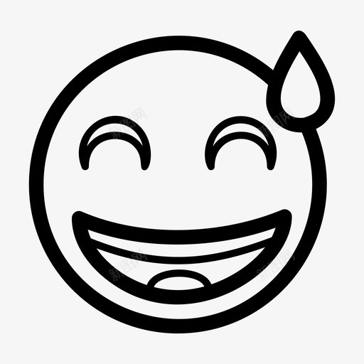 情感面孔界面图标svg_新图网 https://ixintu.com 微笑 情感 普遍的图标 界面 面孔