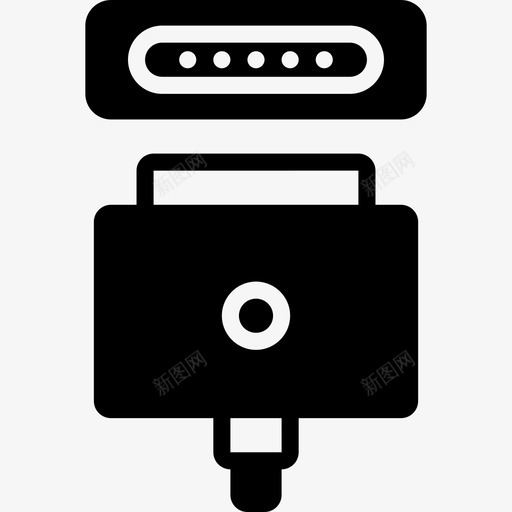 Magsafe电缆连接器3儿童图标svg_新图网 https://ixintu.com Magsafe 儿童 电缆连接器3