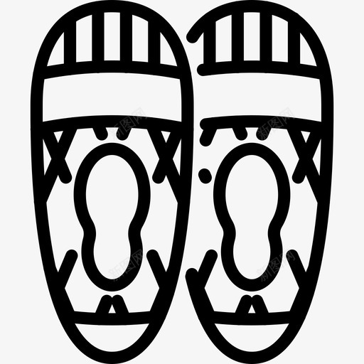 雪鞋配件运动图标svg_新图网 https://ixintu.com 运动 运动配件 配件 雪鞋