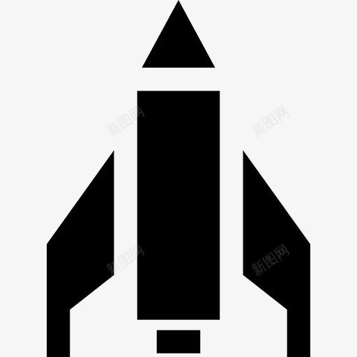 火箭未来技术4填充图标svg_新图网 https://ixintu.com 填充 未来技术4 火箭