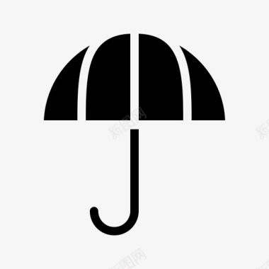 雨伞电器家用电器图标图标