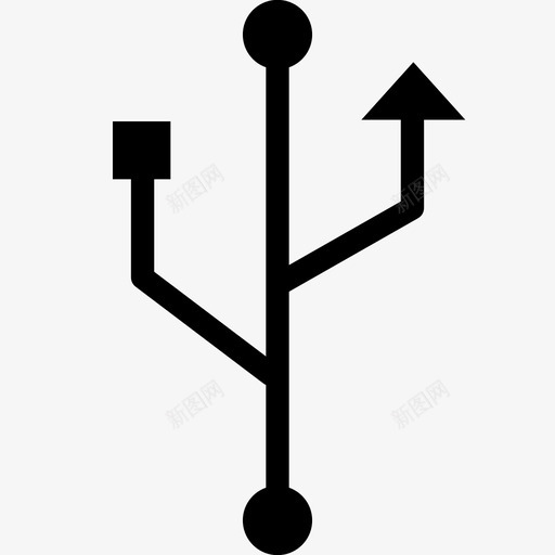 usb电脑外设端口图标svg_新图网 https://ixintu.com usb 保存 电脑外设 电脑硬件坚固 端口