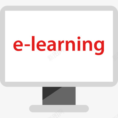 ELearning教育31扁平图标图标