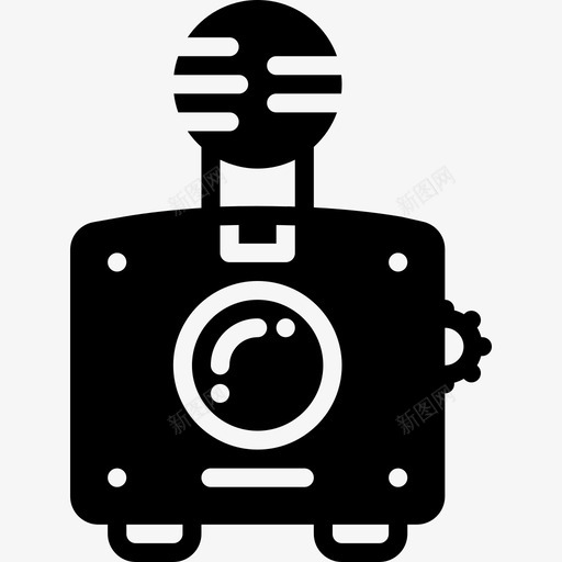 照相摄像机摄影录像3图标svg_新图网 https://ixintu.com 填充 摄像机 摄影录像3 照相