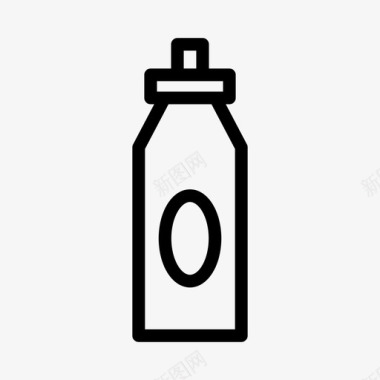 瓶子饮料瓶运动瓶图标图标