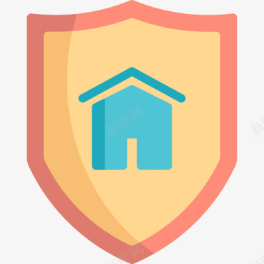 Shieldrealestate23扁平图标图标