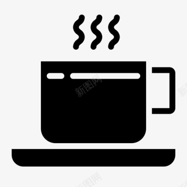 咖啡马克杯茶图标图标