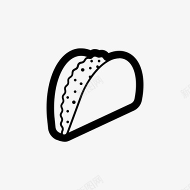 玉米卷快餐嘉年华图标图标