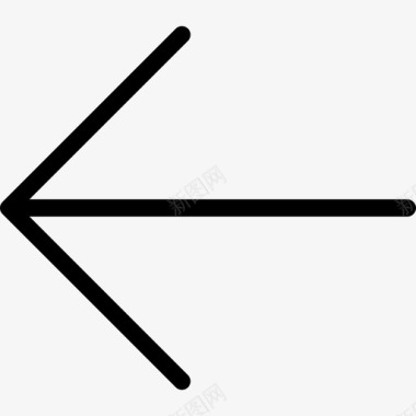 左箭头箭头和用户界面2线性图标图标
